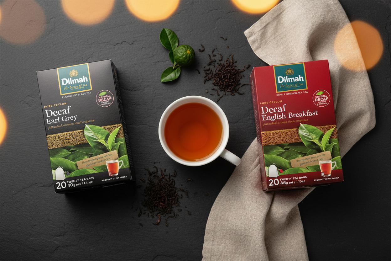 Té Descafeinado Natural Dilmah: Sabor Real sin Cafeína