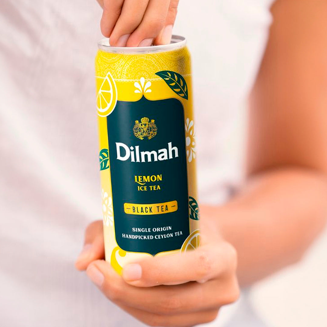 Ice Tea Té Negro de Ceylon con Limón Dilmah 330 ml Listo para tomar