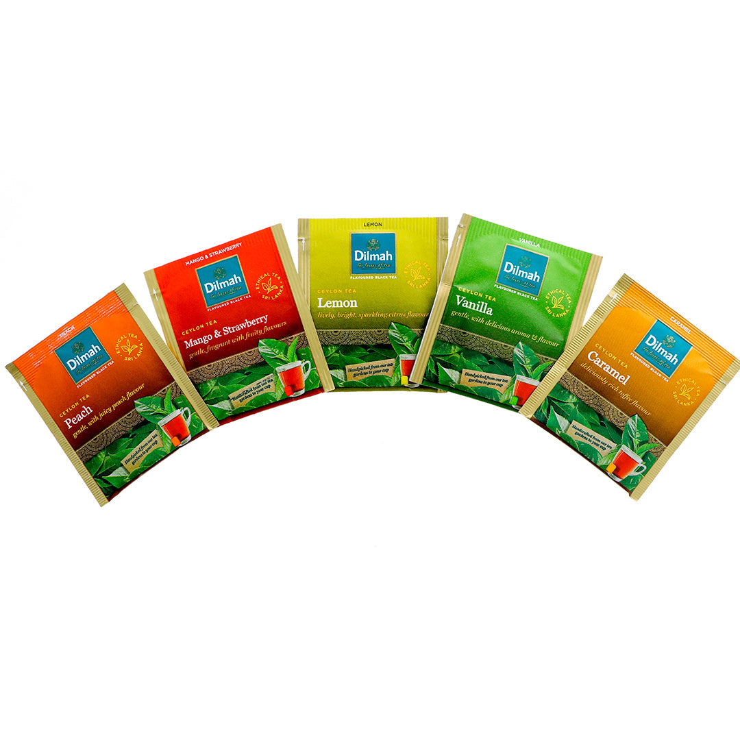 Variedad Té Dilmah en bolsa con envoltorio 