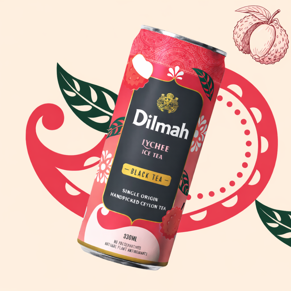 Ice Tea Té Negro de Ceylon con Lychee Dilmah 330 ml
