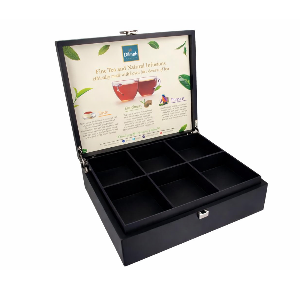 Presentador Madera Cerrado 6 Posiciones Dilmah