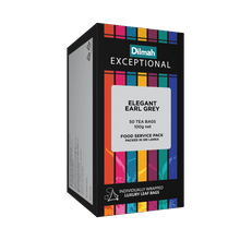 Dilmah Exceptional Elegant Earl Grey té negro de Ceylán con bergamota