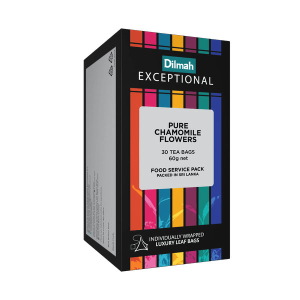 Dilmah Exceptional infusión de manzanilla premium en hojas y flores naturales