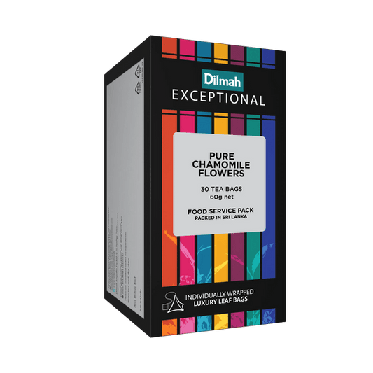 Dilmah Exceptional infusión de manzanilla premium en hojas y flores naturales
