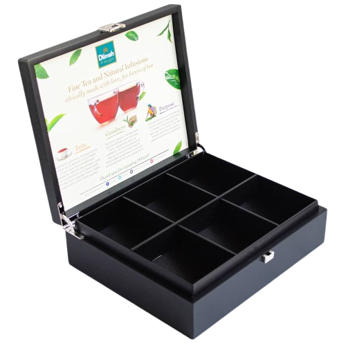 Presentador Madera Cerrado 6 Posiciones Dilmah