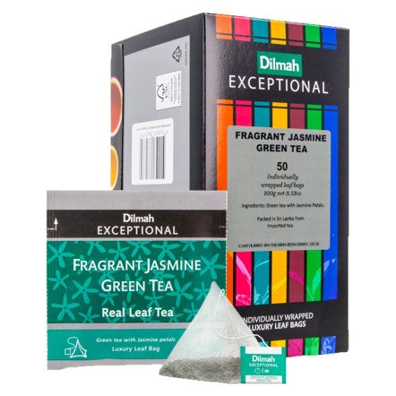 50 Pirámides Te Verde Jazmín Exceptional Dilmah