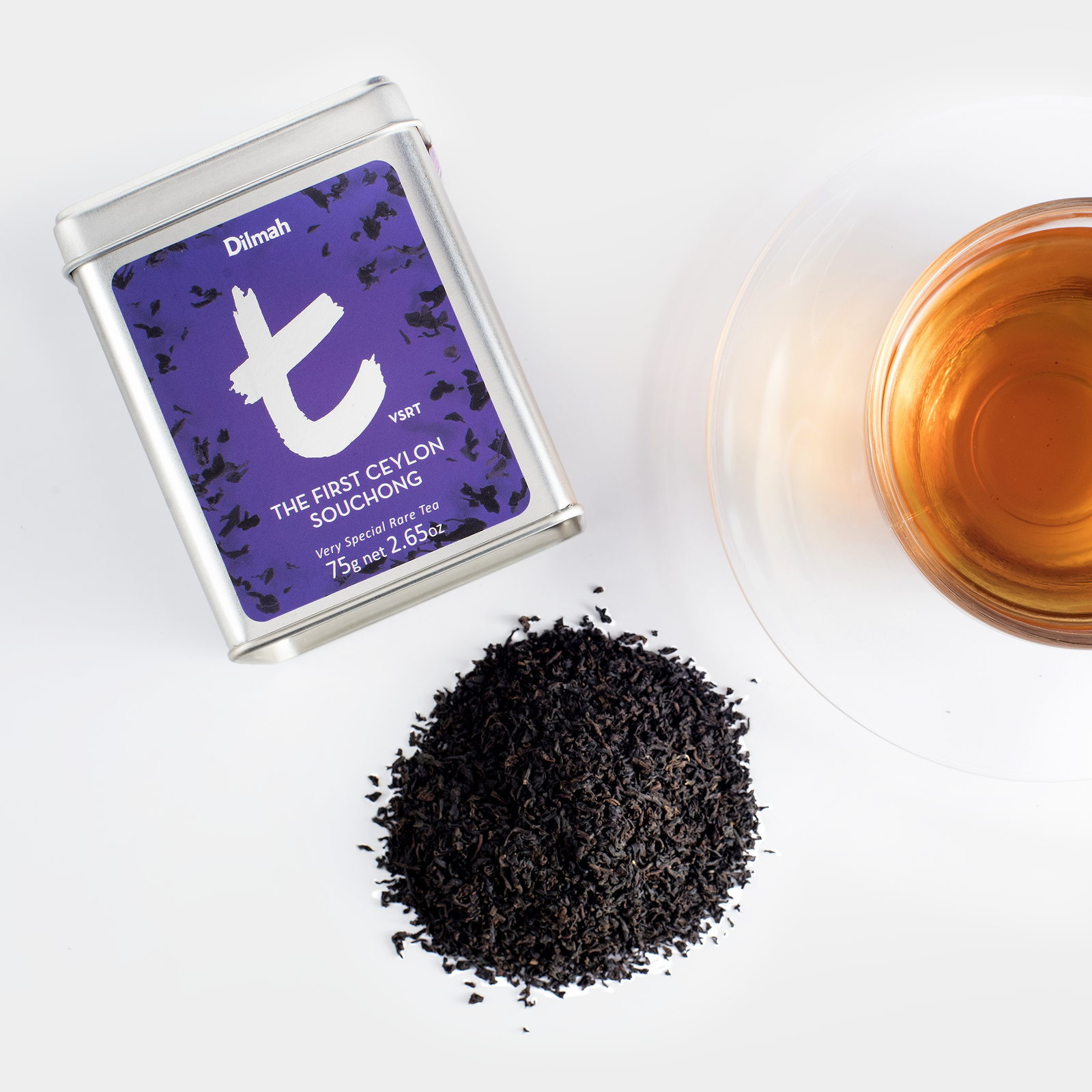 Te Negro en Hojas Ceylon Souchong t-Series Dilmah 75 grs