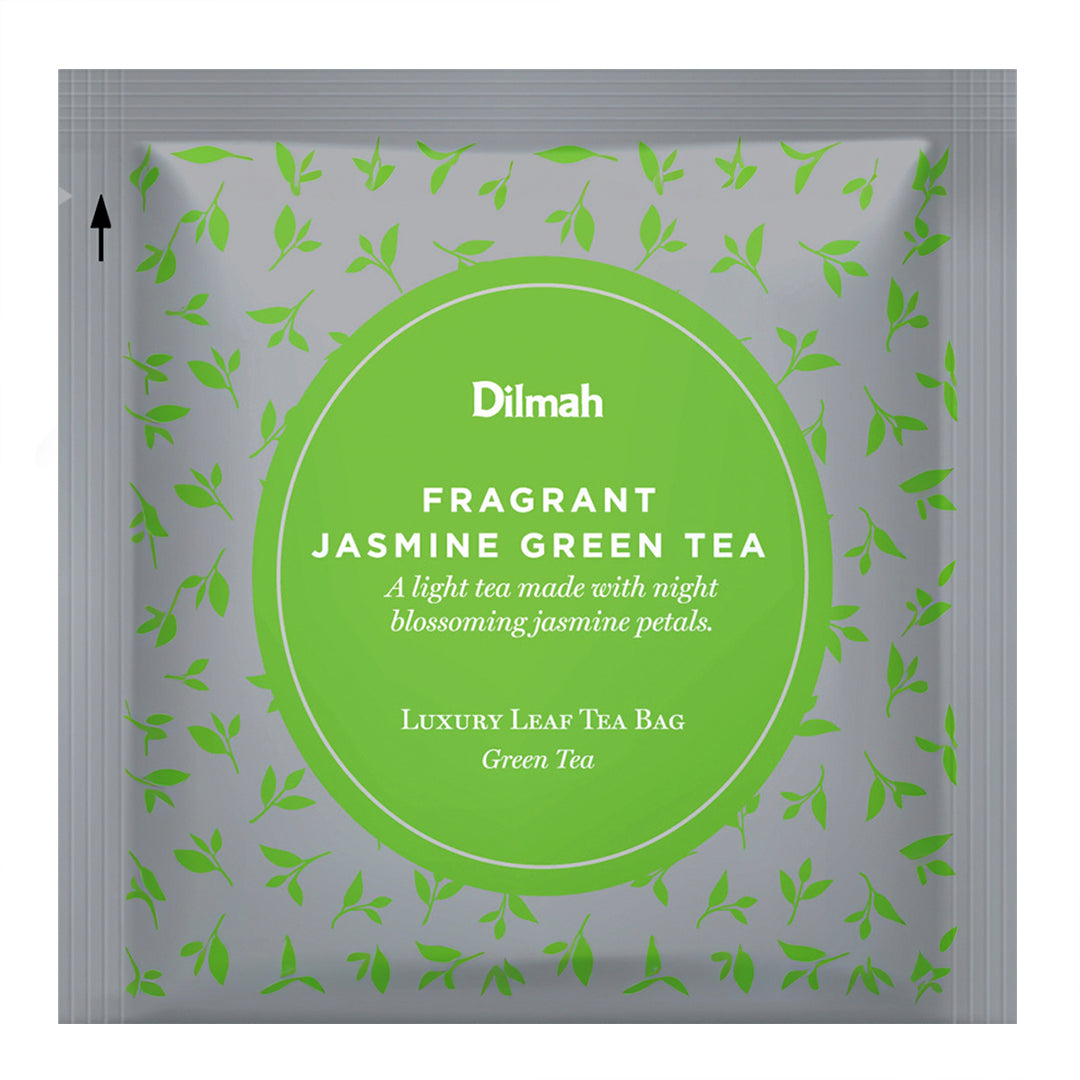 50 Bolsitas Te Verde Fragant Jazmin Vivid Dilmah