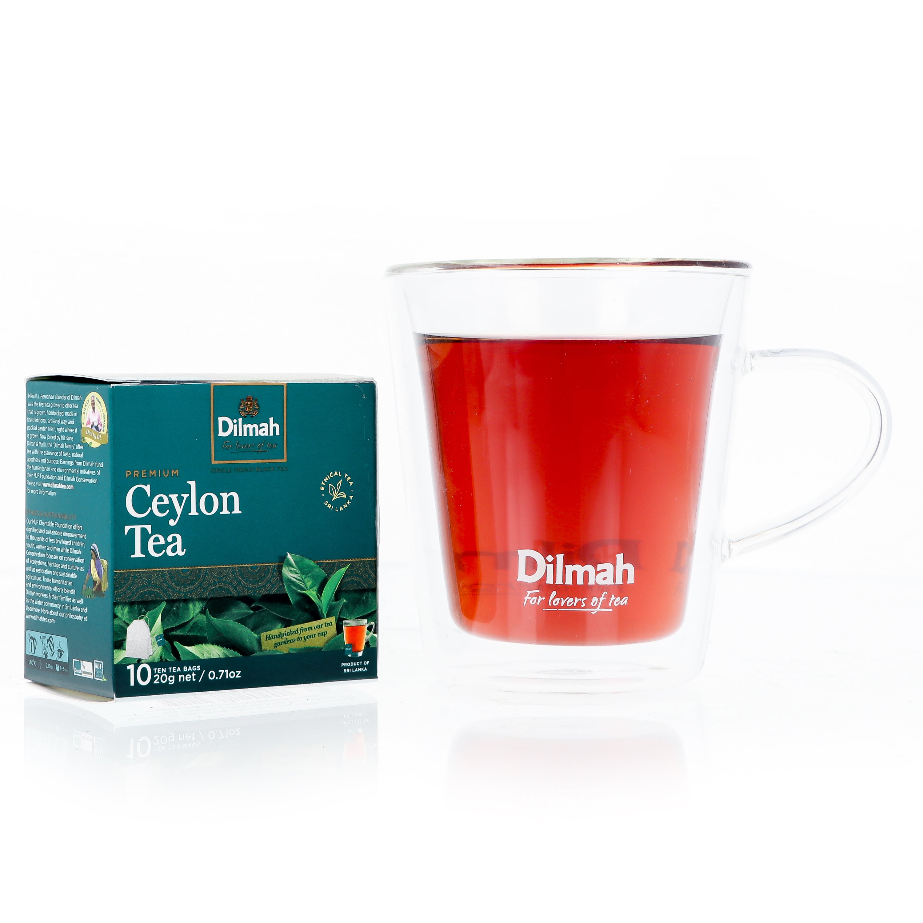 10 Bolsitas Te Negro Ceylon Pure Premium Dilmah