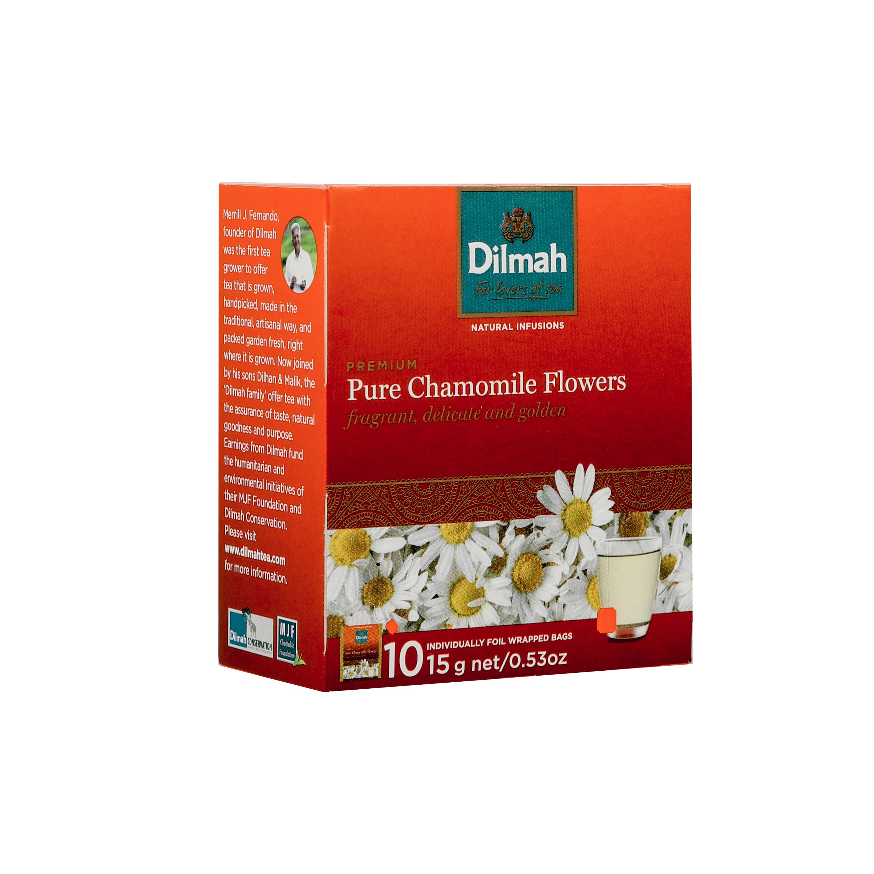 10 Bolsitas Infusion Manzanilla Dilmah