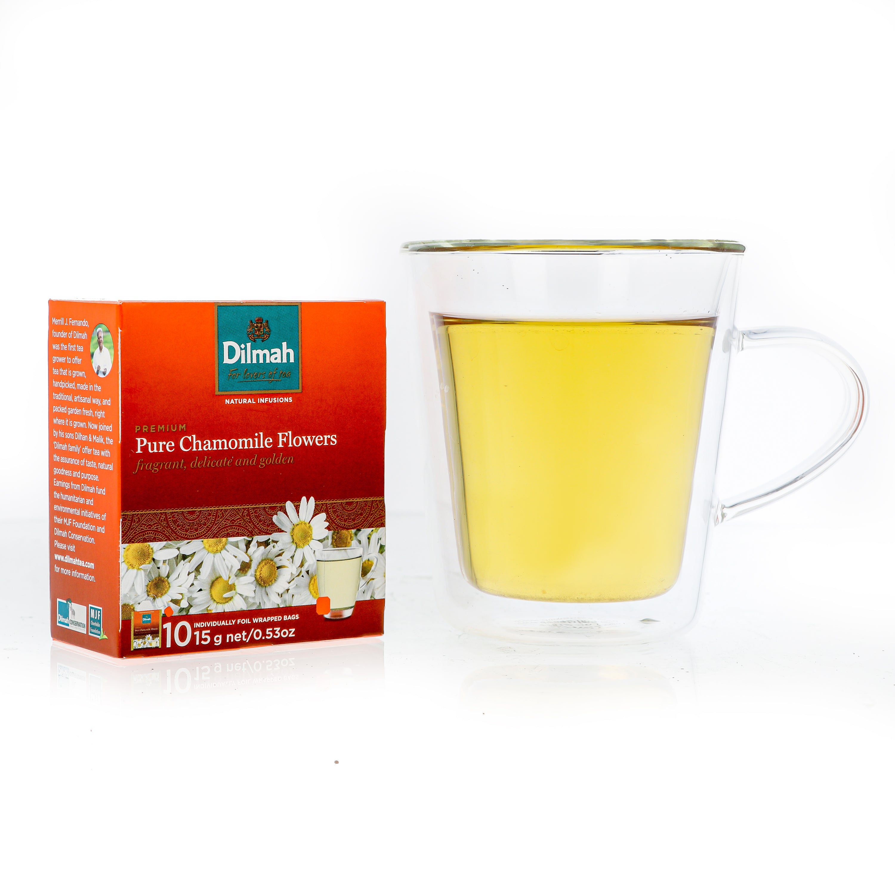 10 Bolsitas Infusion Manzanilla Dilmah