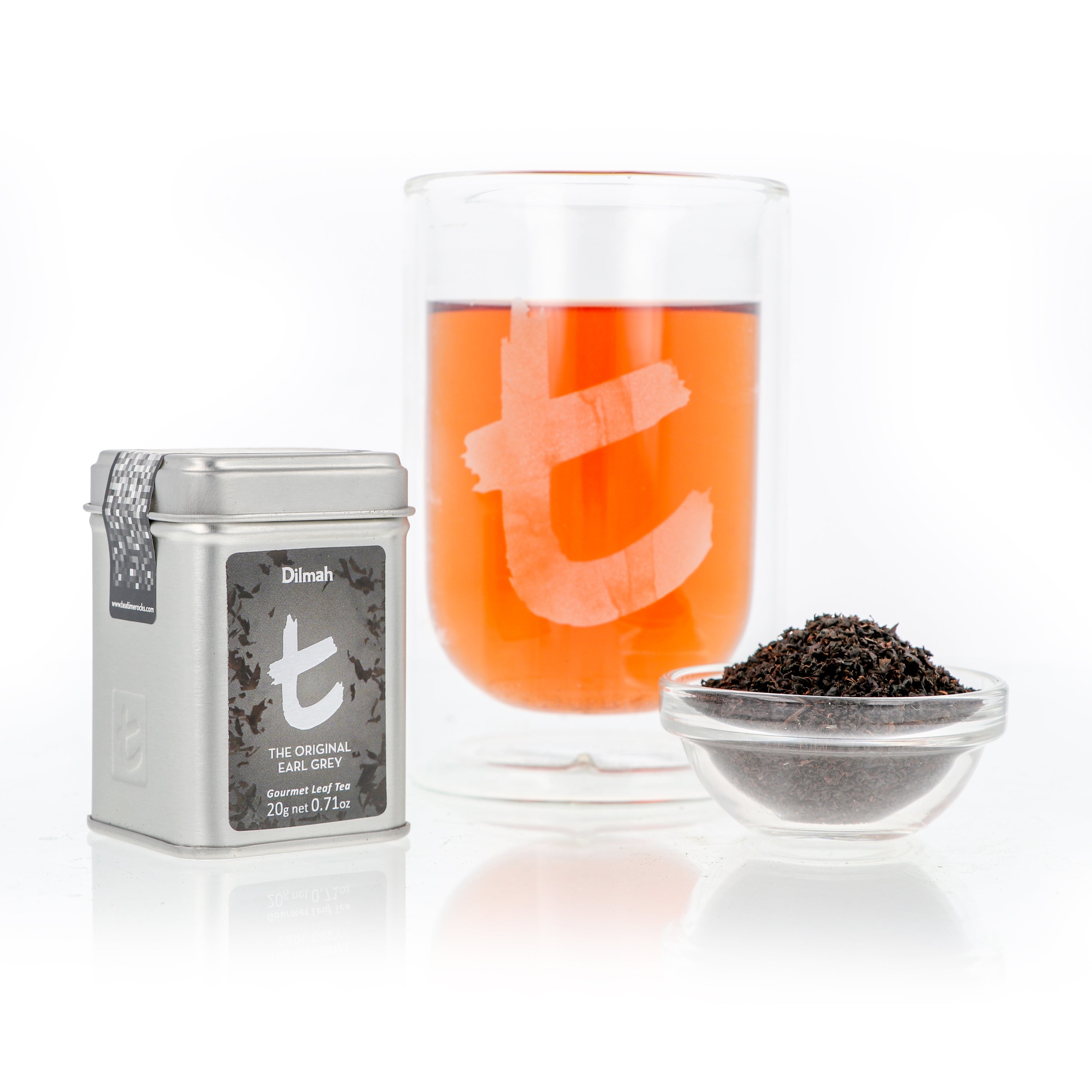 Te Negro en Hojas Earl Grey T-Series Dilmah 20 grs