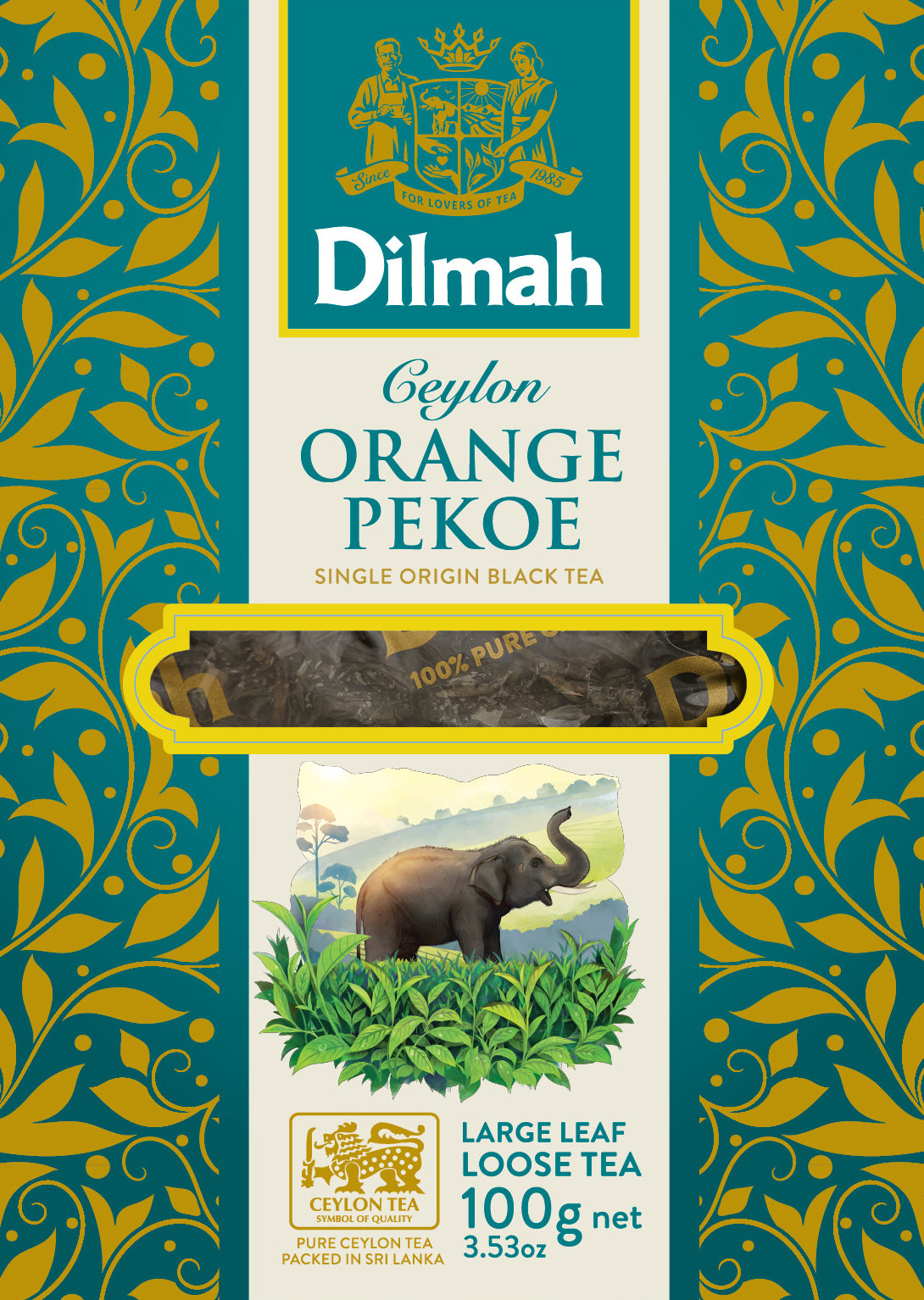Te Negro en Hojas Ceylon Orange Pekoe 100 grs