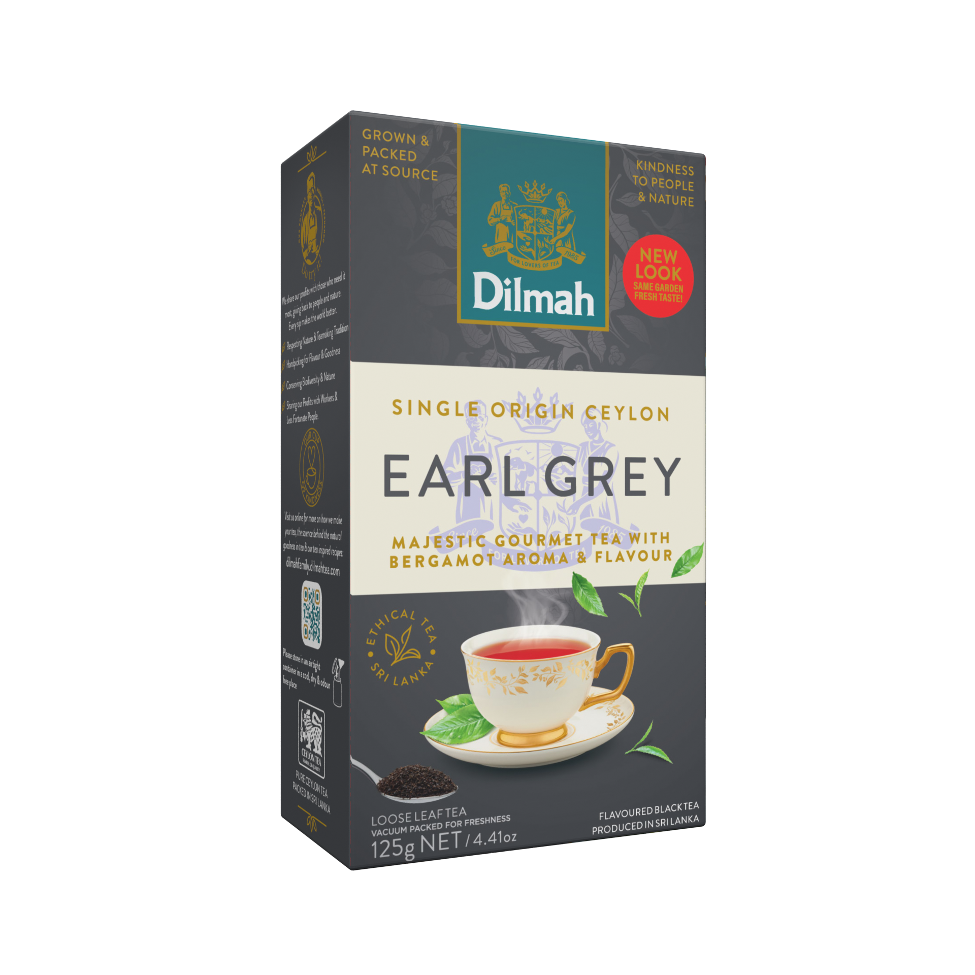 Te Negro en Hojas Earl Grey 125 grs
